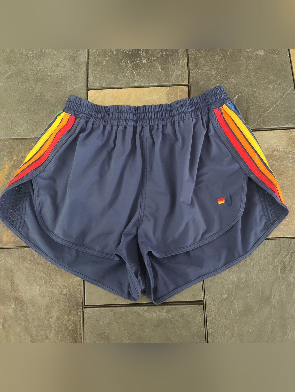 Aviation Nation 5-Stripe Flex Board Shorts NWOT